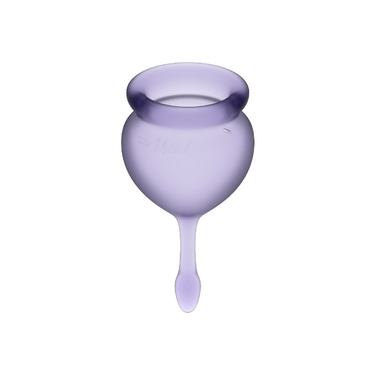 Set Coppette Mestruali Feel Good Viola 15/20 ml - Riutilizzabile e Eco